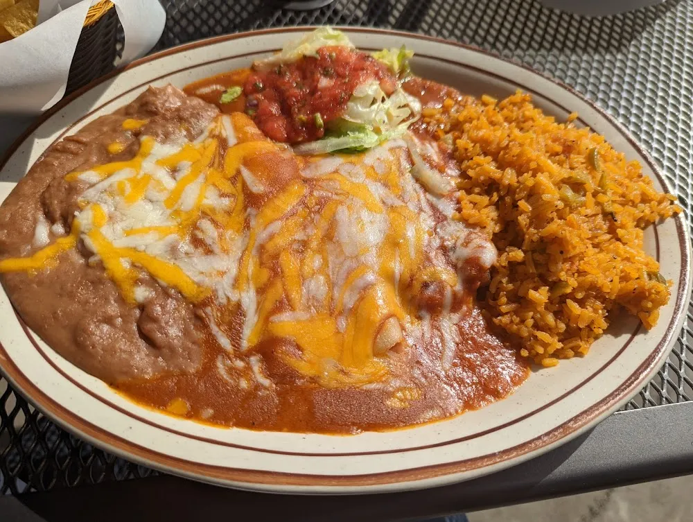 14 Chile Relleno &Cheese Enchilada